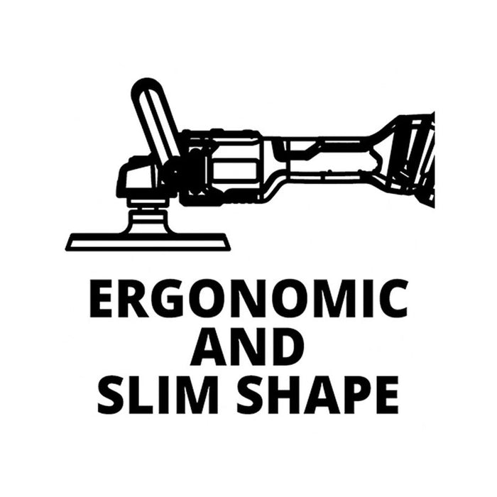 BATTERY POLISHER EINHELL CE-CP 18/180 Li E-SolPXC 18 V, WITHOUT BATTERY AND CHARGER, 180 mm