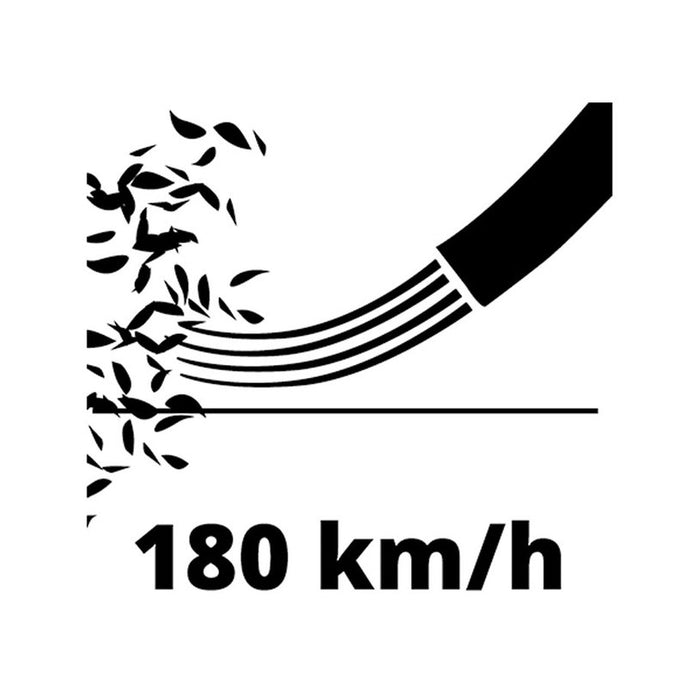 BATTERY Broom EINHELL TE-CB 18/180 Li 18 V, MAXIMUM BLOWING SPEED 180 km/h