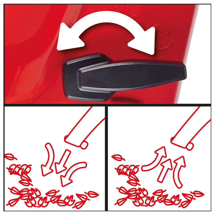 ELECTRIC LEAF COLLECTOR EINHELL GC-EL 3024 E 3000 W, MAXIMUM BLOWING SPEED 240 km/h