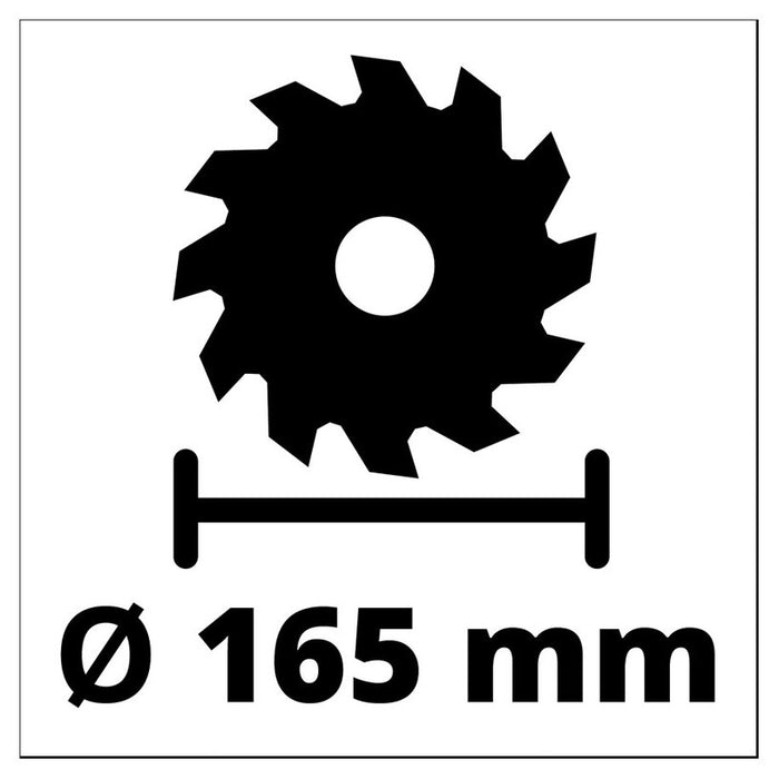 BATTERY HAND CIRCULAR EINHELL TE-CS 18/165-1 Li