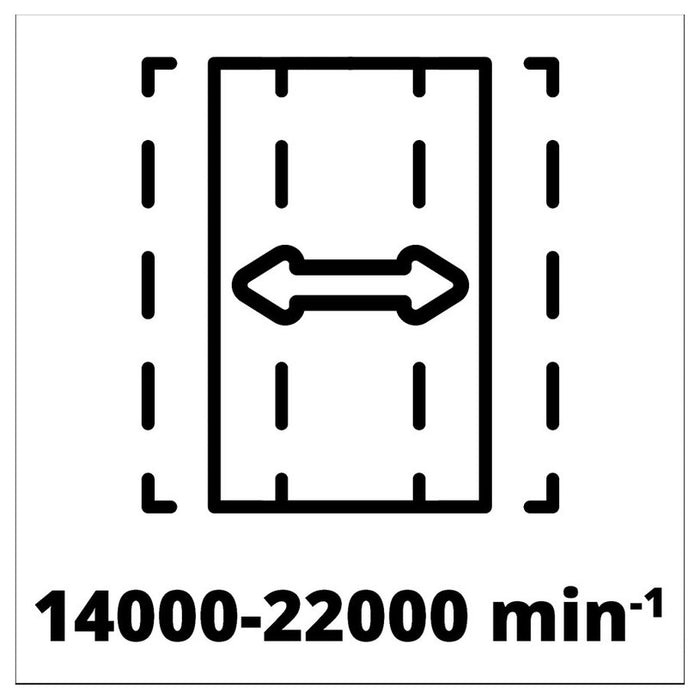 EINHELL TE-OS 18/230 PXC 18 V CORDLESS VIBRATOR, WITHOUT BATTERY AND CHARGER