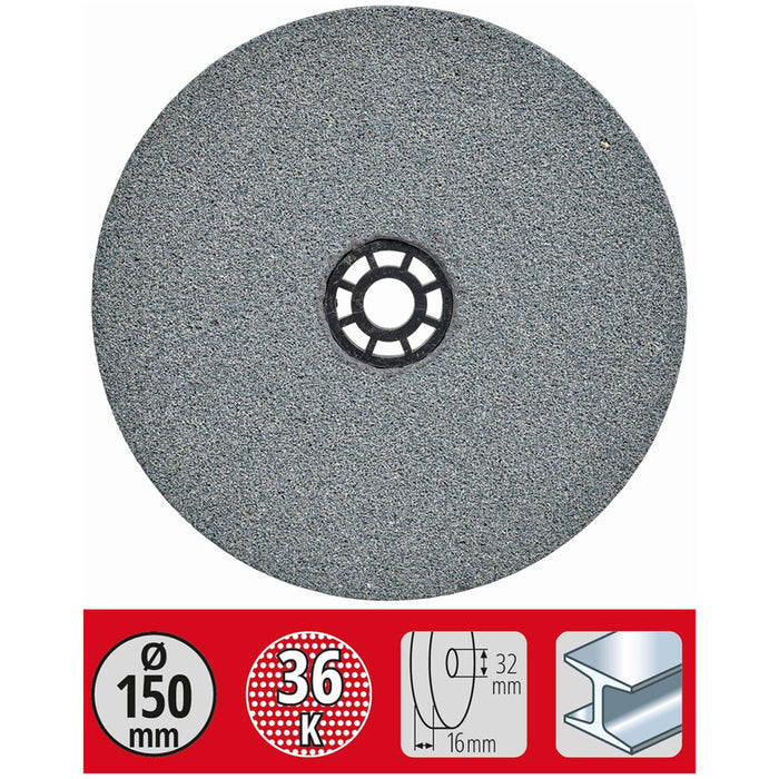 SANDING DISC 150X32X16MM G36 EINHELL