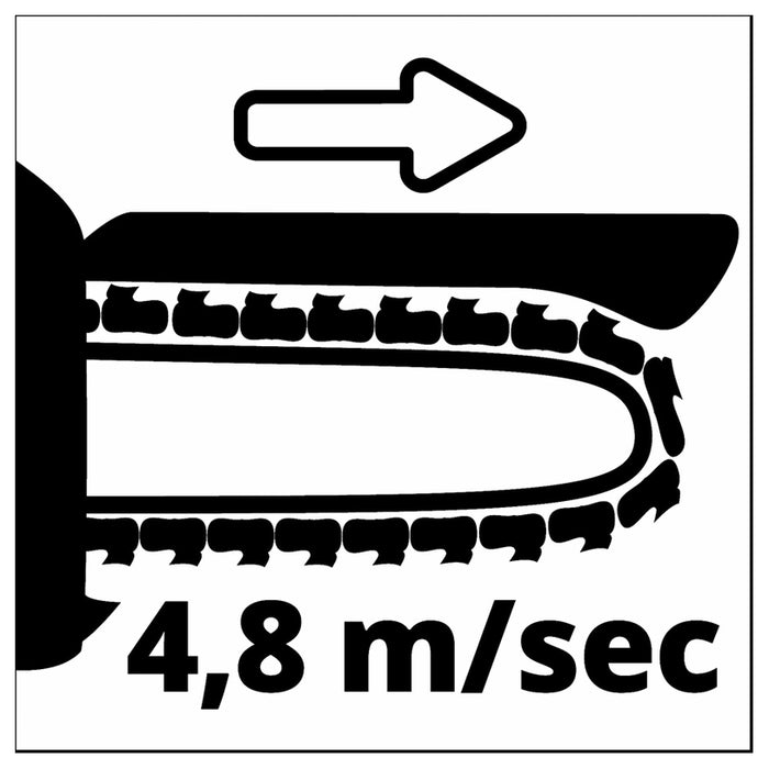 BATTERY BRUSHLESS MINI CHAIN SAW EINHELL GE-PS 18/15 LI BL 18 V, BAR LENGTH 15.80 cm, WITHOUT BATTERY AND CHARGER, BAR LENGTH 15.80 cm