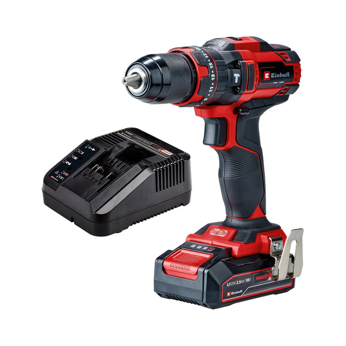 CORDLESS IMPACT DRILL EINHELL TE-CD 18/44 Li 18 V, 44.00 nm, 2.50 Ah