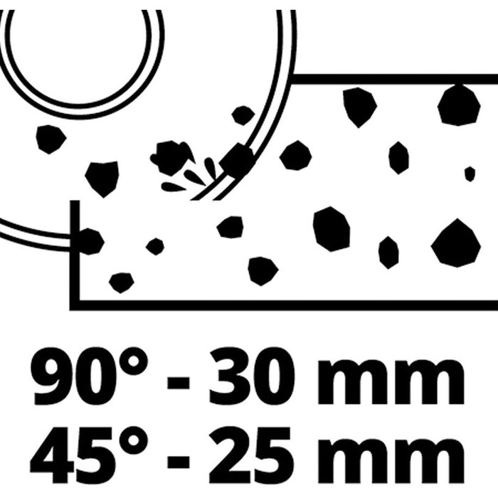 RADIAL CIRCULAR FOR TILE AND TERRACOTTE EINHELL TE-TC 620U
