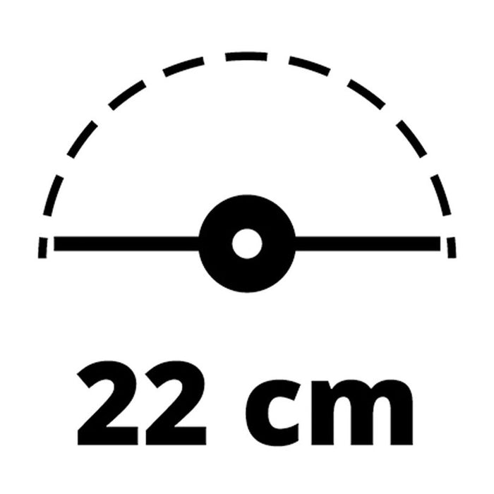 Electric trimmer EINHELL GC-ET 2522 250 W, 250 W, CUTTING WIDTH 22.00 cm