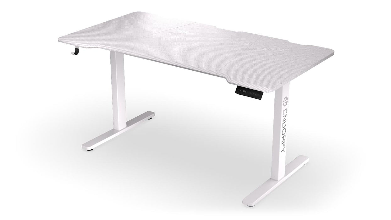 ENDORFY Gaming Desk - Atlas L Electric - Onyx White