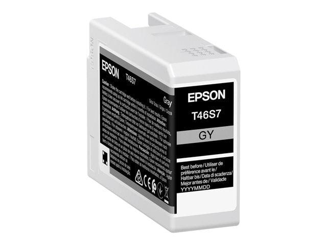 EPSON 5LB Singlepack Gray T46S7 UltraChrome Pro 10 ink 26ml