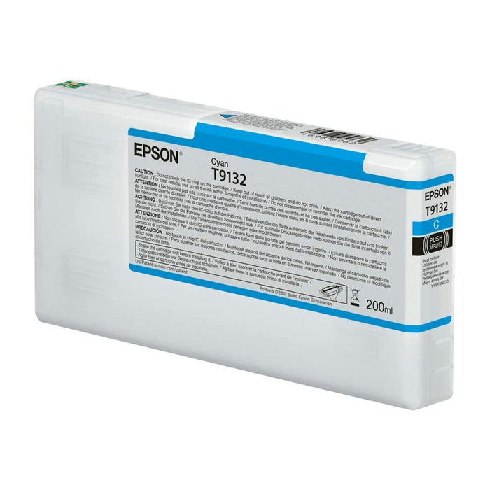 Epson T9132 Cyan Ink Cartridge (200ml)