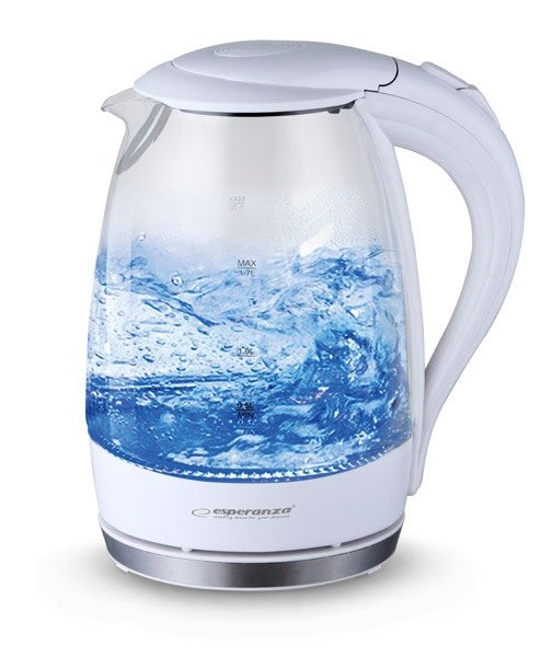 Esperanza EKK011W Electric kettle 1.7 L White, Multicolor 2200 W
