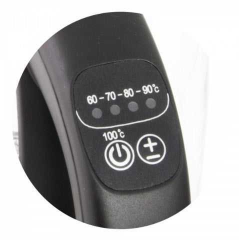 Esperanza EKK027 electric kettle 1.7 L 2200 W Black, Transparent