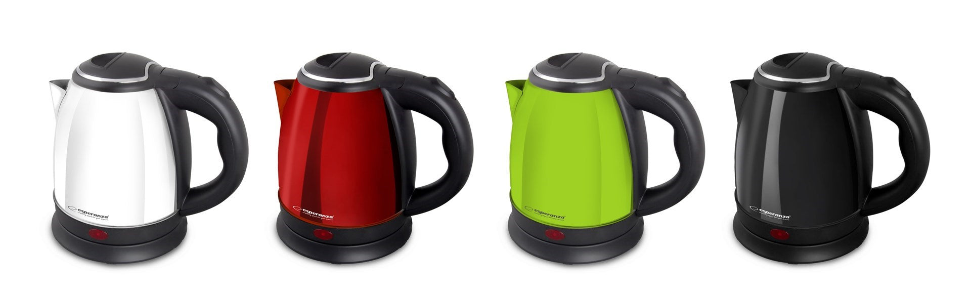 Esperanza EKK128W Electric kettle 1 L Black,White 1350 W