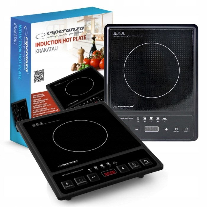 Esperanza EKH011 hob Black Countertop Zone induction hob 1 zone(s)