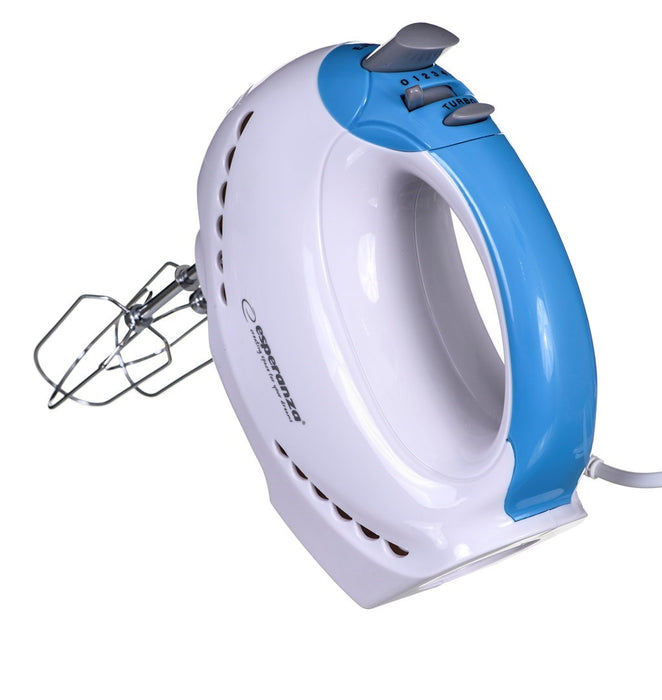 Esperanza EKM010 mixer Hand mixer 300 W Light Blue, White