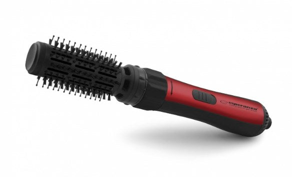 Esperanza EBL008 hair styling tool Hot air brush Black, Red 1000 W 1.8 m