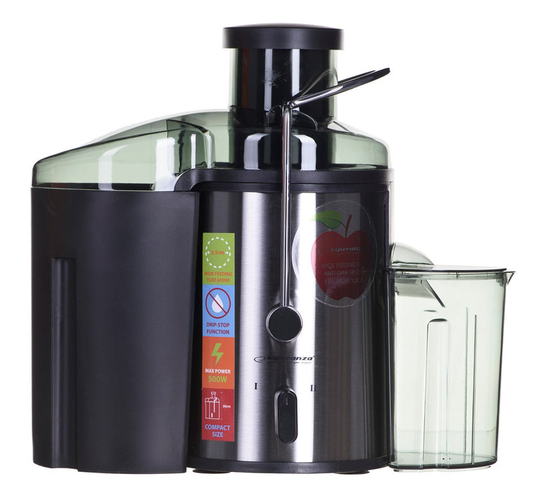 Esperanza EKJ002 juice maker Black,Stainless steel 500 W