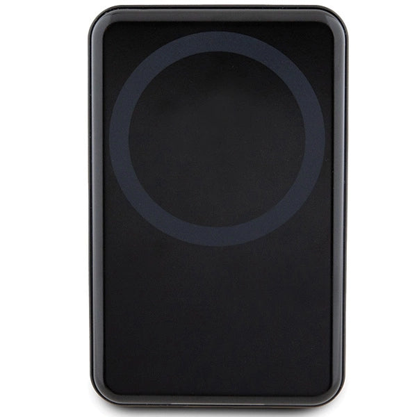 Powerbank Ferrari Metal Logo MagSafe induction 15W 10000 mAh with stand function - black