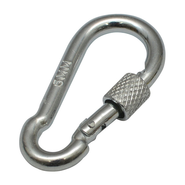 CRAPO CARABINER WITH 5MM FIXO NUT
