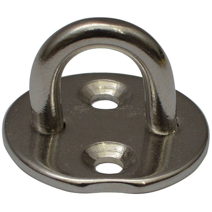 STRONG EAR WITH ROUND PLATE Ф5/33MM STAINLESS STEEL FIXO