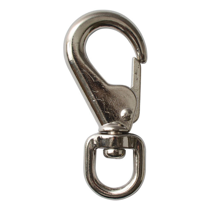 1/2" NICKEL FIXO SKO42 CARABINER WITH SWIVEL