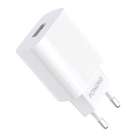 Fast charger Foneng EU28 12W, 1xUSB, QC 3.0 + Cable USB Micro