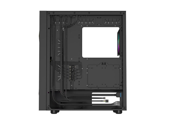 Genesis PC Case DIAXID 605 RGB Mini Tower Window, Black