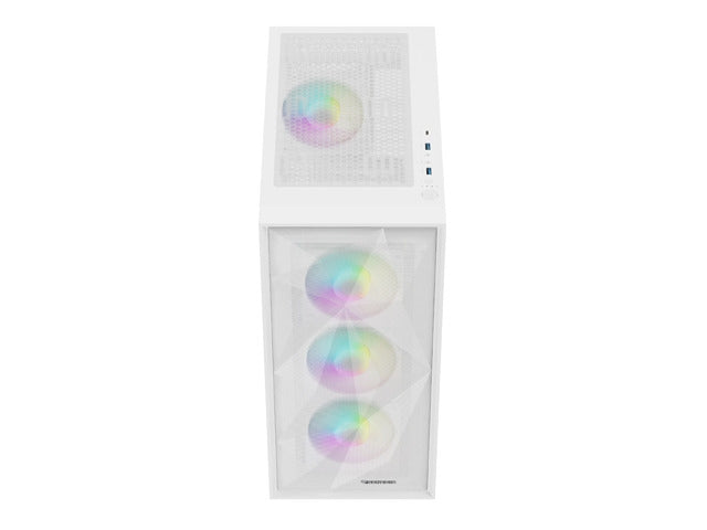 Genesis PC Case DIAXID 605 RGB Mini Tower Window, White