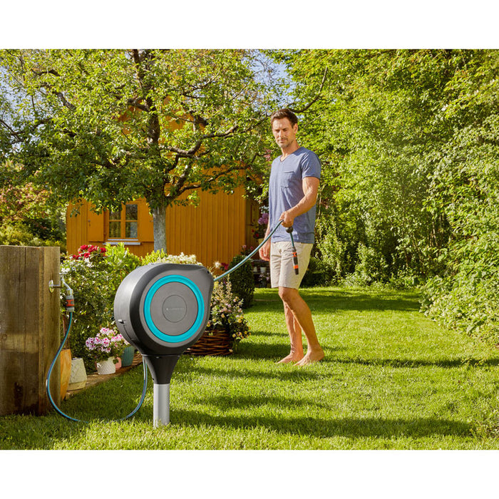 WALL BOX WITH HOSE 1/2" 20M BOX ROLLUP M GARDENA 18614-20