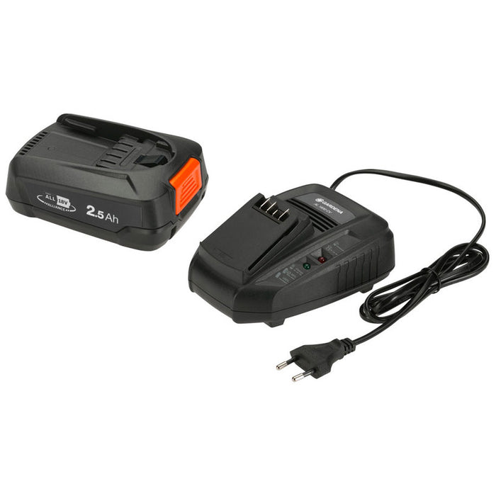 BATTERY AND CHARGER 18 V 2.5 AH GARDENA POWER FOR ALL
