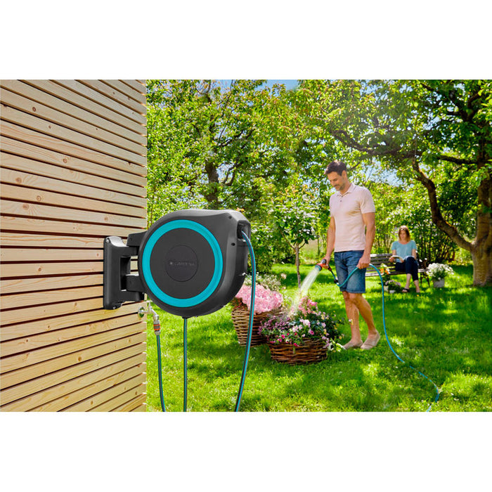 WALL BOX WITH HOSE ROLLUP M/L 1/2" 25M GARDENA 18620-20