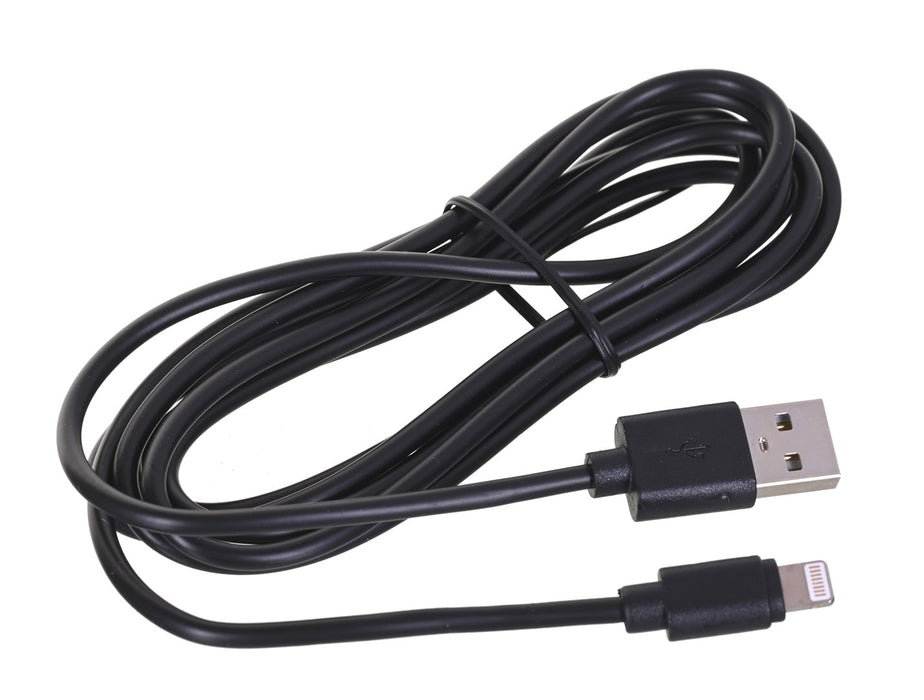 Gembird CC-USB2-AMLM-2M lightning cable Black