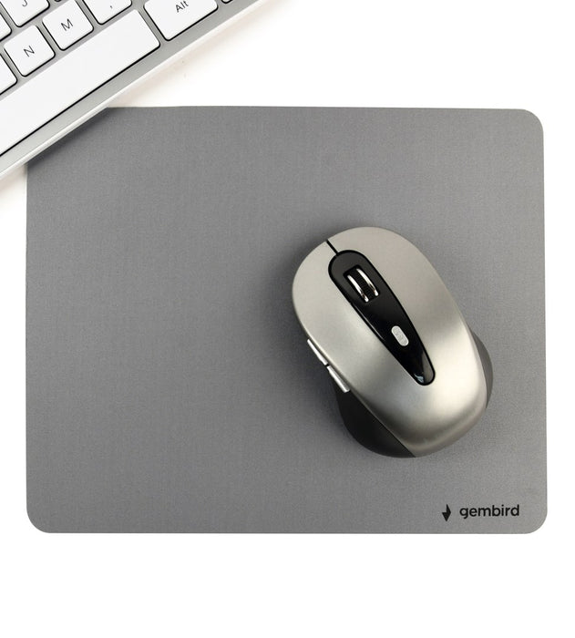 Gembird MP-S-G mouse pad, microguma, grey