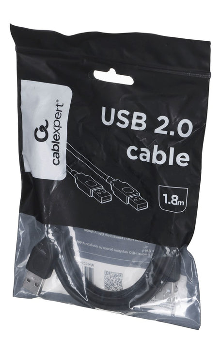 Gembird CCP-USB2-AMAM-6 USB cable USB 2.0 1.8 m USB A Black