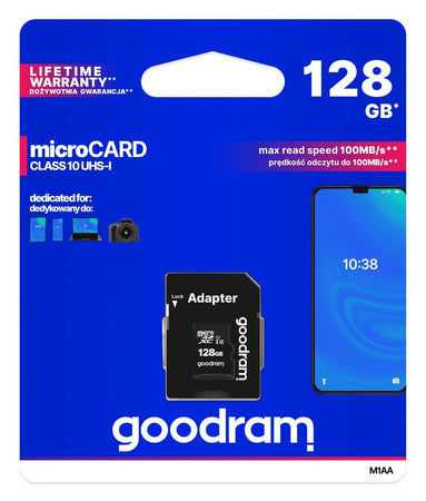 Memory card Goodram microSD 128GB (M1AA-1280R12)