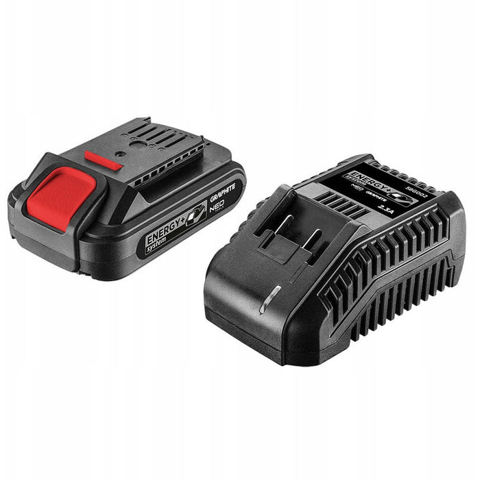 BATTERY AND CHARGER 18 V 2 AH GRAPHITE ENERGY+ SYSTEM 58GE131