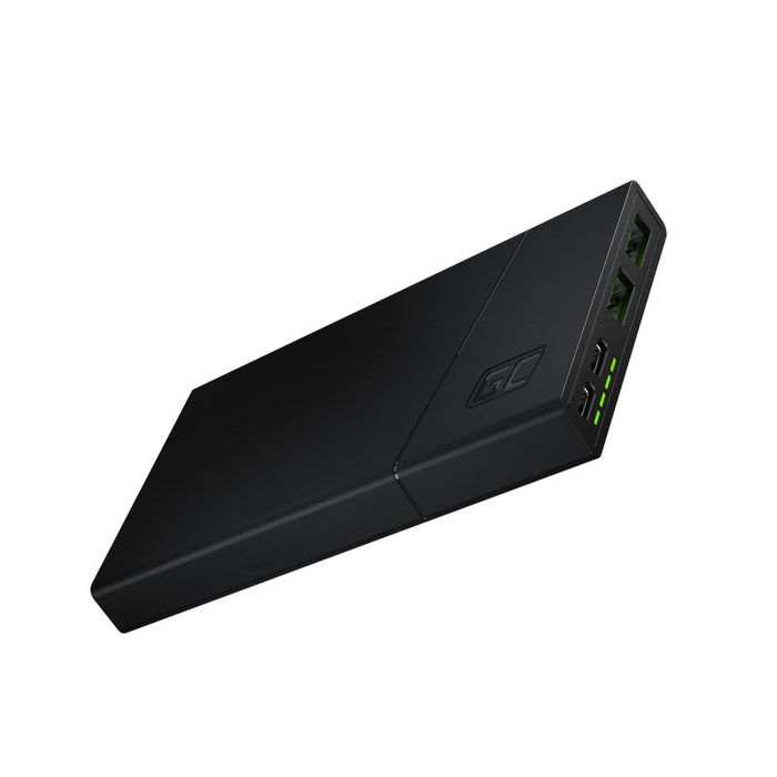 Green Cell PBGC02S power bank Lithium Polymer (LiPo) 10000 mAh Черен