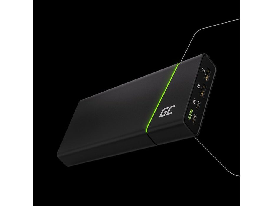 Green Cell PowerPlay Ultra power bank Литиево-йонна (Li-Ion) 26800 mAh Графит