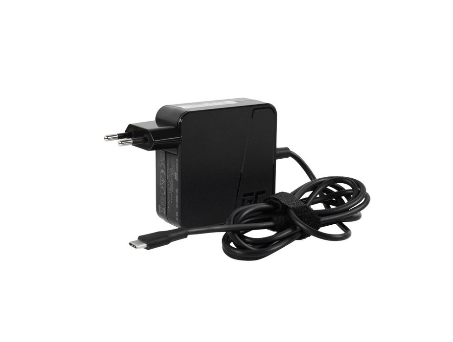 Green Cell AD134PV2 power adapter/inverter Universal 65 W Black
