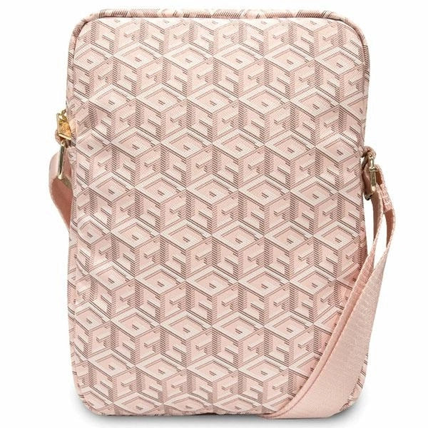 Guess Bag GUTB10HGCFSEP 10" pink/pink GCube Stripe Tablet Bag