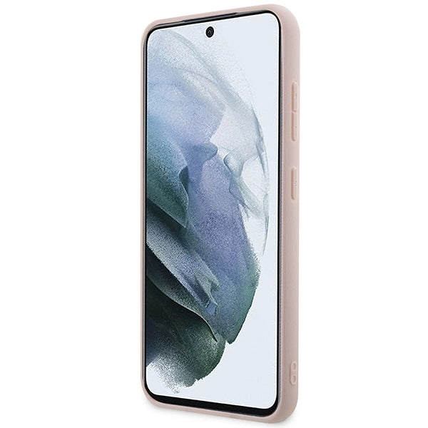 Guess 4G Big Metal Logo case for Samsung Galaxy S24 - pink