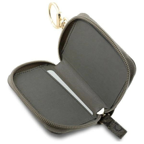 Guess Cable Pouch GUABP4DPTW Brown/brown 4G Triangle Cable Pouch