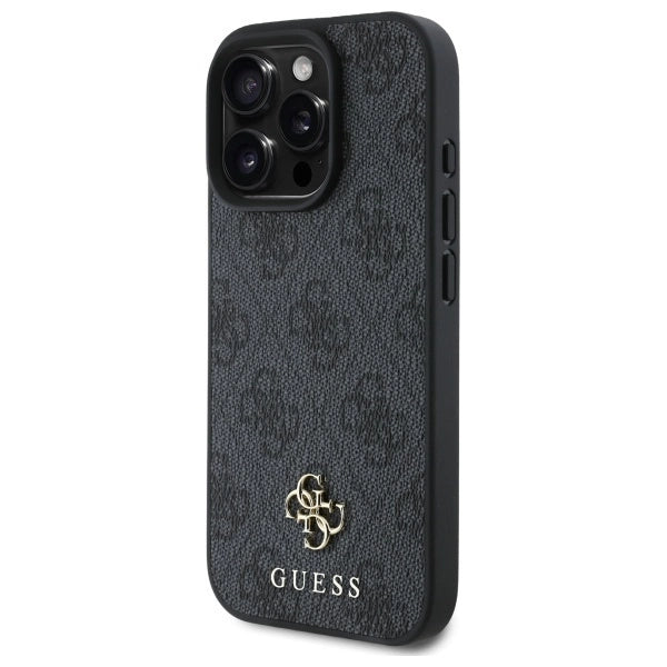 Guess 4G Small Classic MagSafe case for iPhone 16 Pro - black