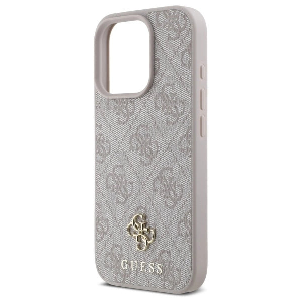 Guess Small Classic MagSafe case for iPhone 16 Pro - pink