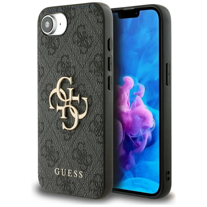 Guess 4G Big Logo iPhone 16e Case - Black