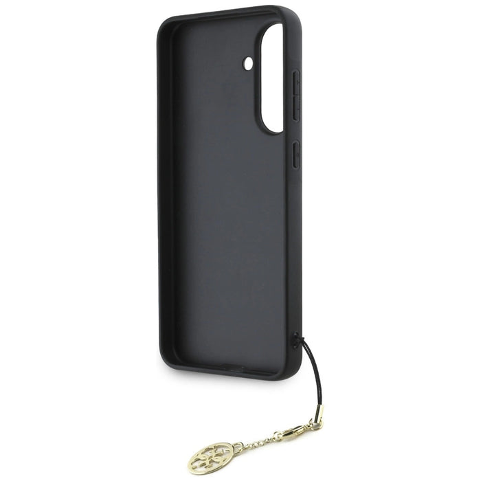 Guess 4G Charms Collection Case for Samsung Galaxy A56 - Brown