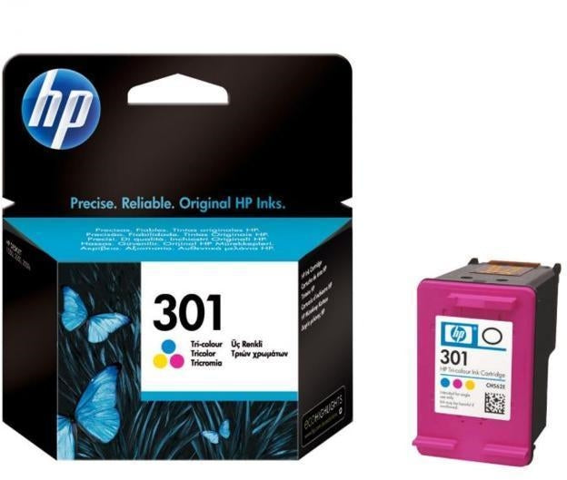 HP 301 Tri-color Ink Cartridge