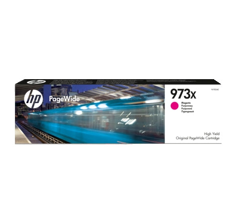 HP 973X High Yield Magenta Original PageWide Cartridge