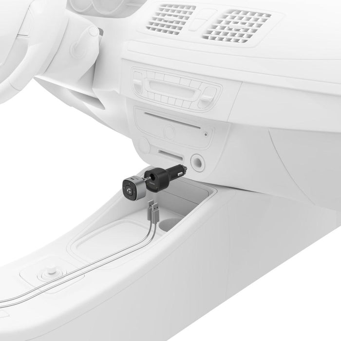 Bluetooth car receiver HAMA 3.5 mm jack, USB charger, 2.4 A, 14159