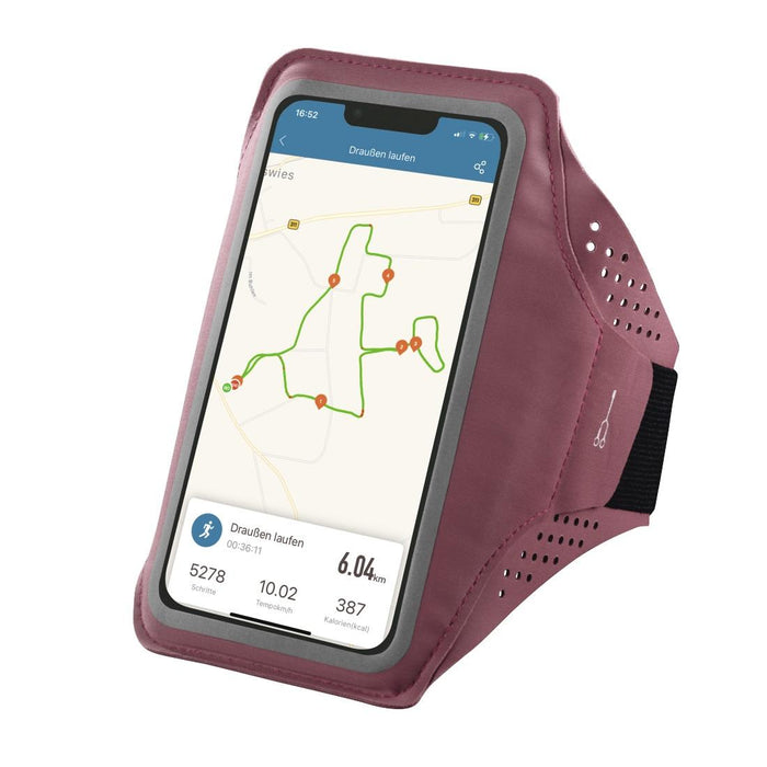 Sports hand case HAMA Finest Sports, For XL phones, Pink