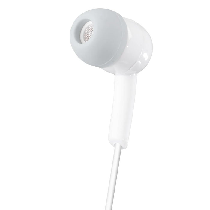 Headphone plugs HAMA "Gloss", In Ear, White, 184132